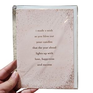 Minted "Brilliant Candles" by Kristi Kapturowski Rose Gold Pink Birthday Pretty